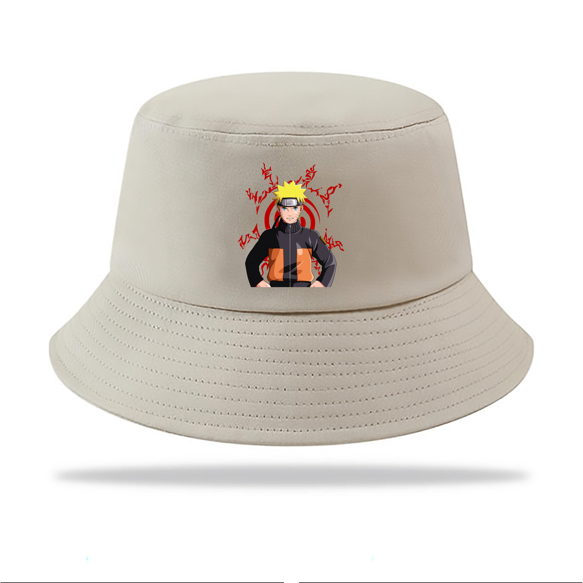 （画像用） NARUTO -ナルト- うずまき ナルト Uzumaki Naruto アウトドア日除けバケットハット